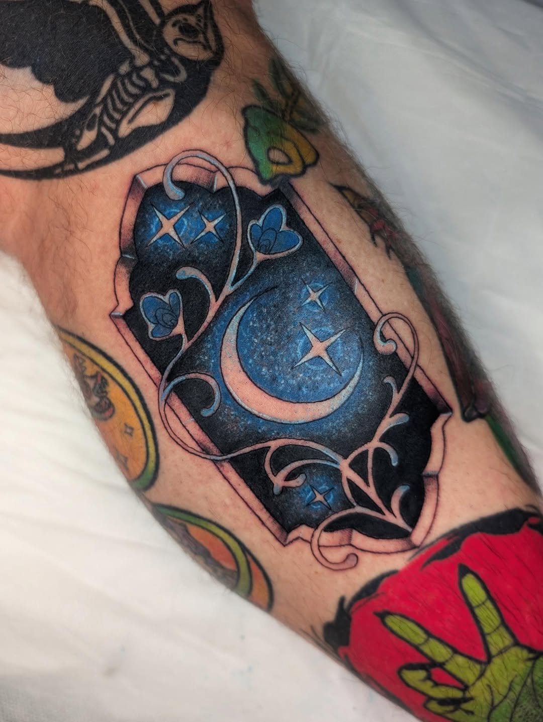 Tattoo by @corintattoos β black_and_grey, ornamental