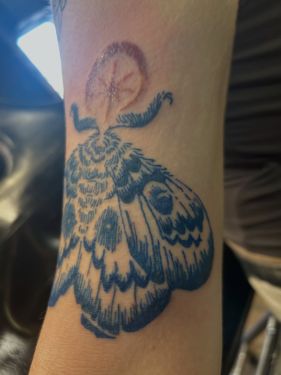Tattoo by @c.y_tattoos — blackwork