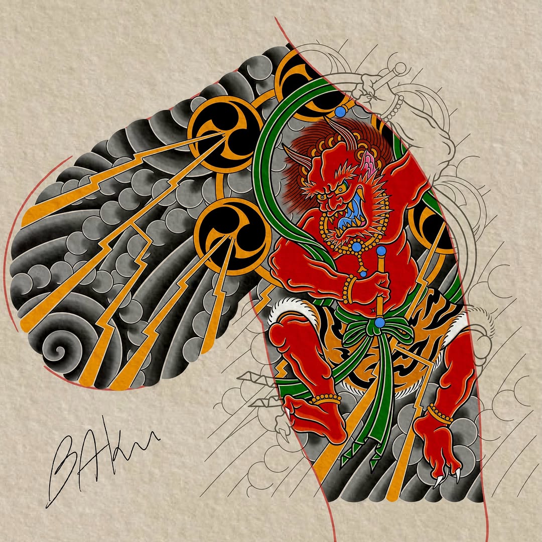 Tattoo by @baku_irezumi — japanese_irezumi