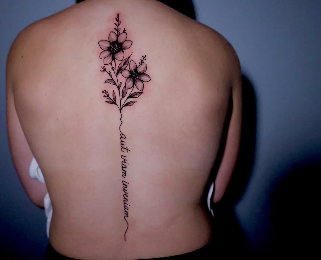 Tattoo by @inkwraps — fine_line, lettering_script