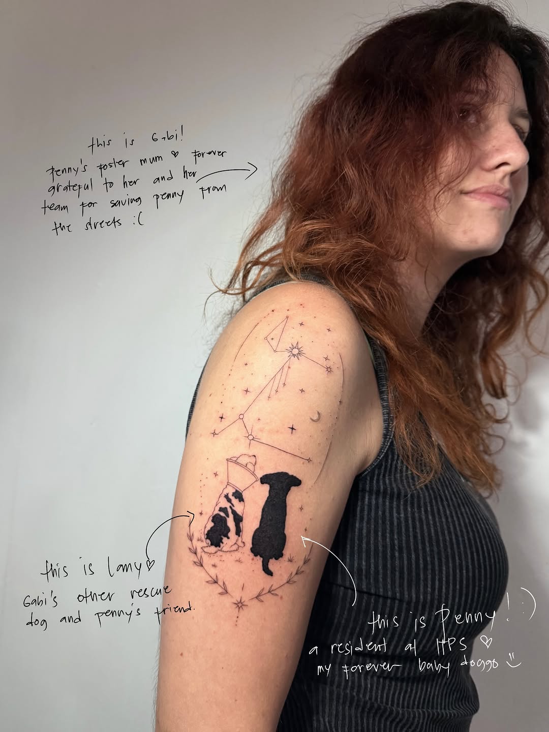 Tattoo by @tattedbymae — fine_line, black_and_grey