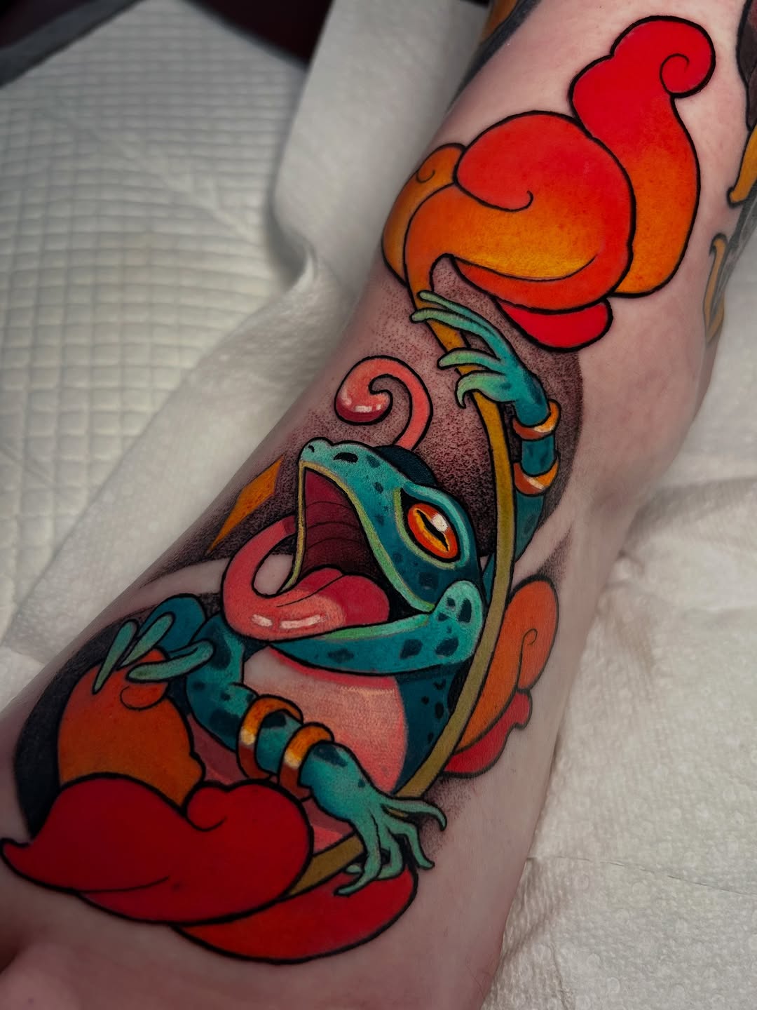 Tattoo by @teamrockettattoo — new_school