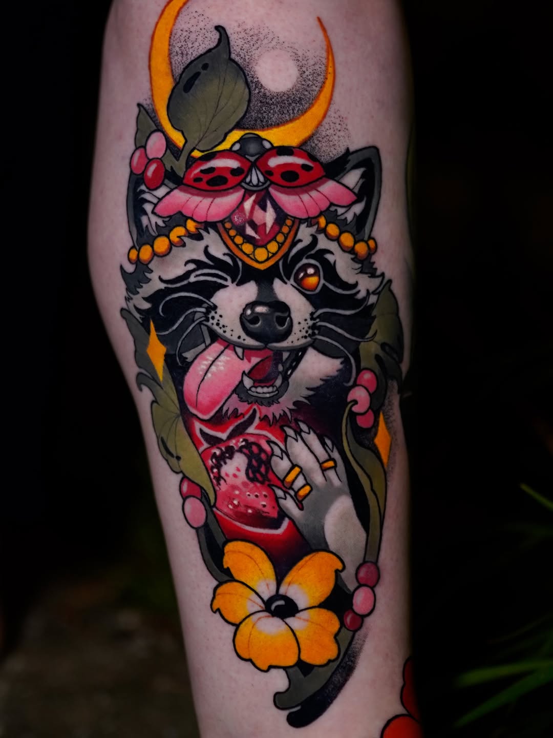 Tattoo by @teamrockettattoo — neo_traditional, new_school