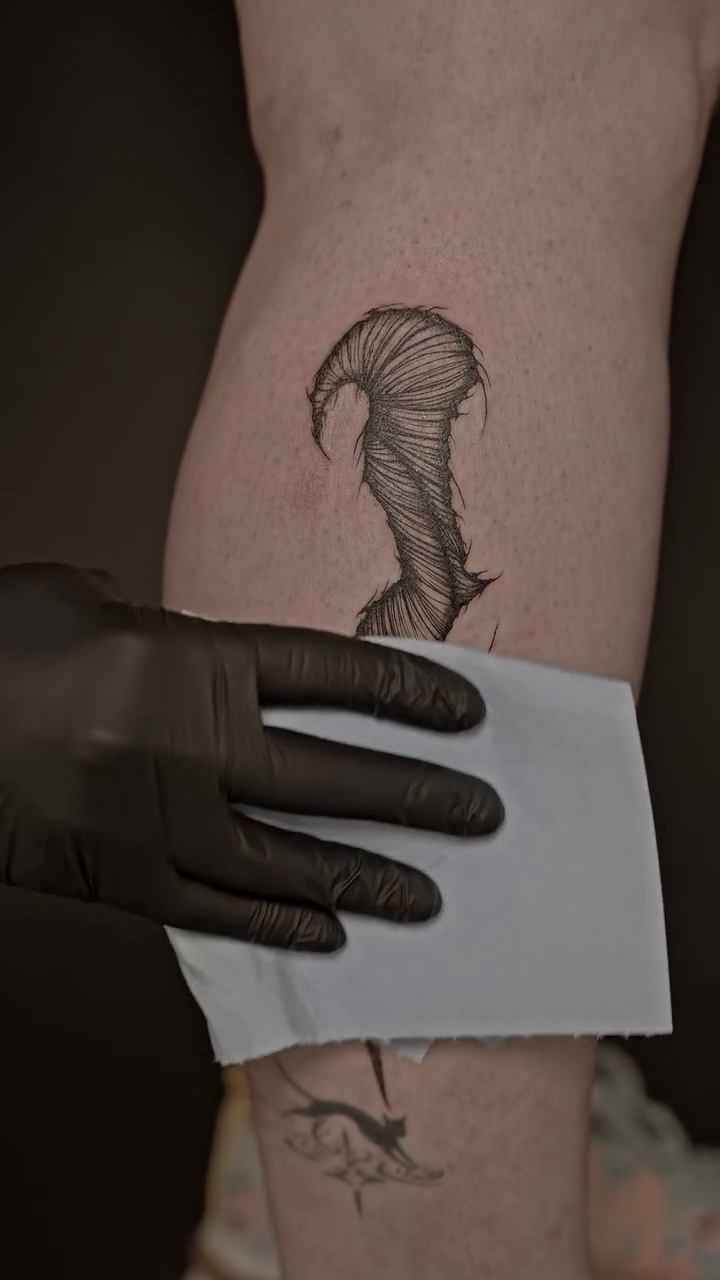Tattoo by @musoutattoo — fine_line, black_and_grey