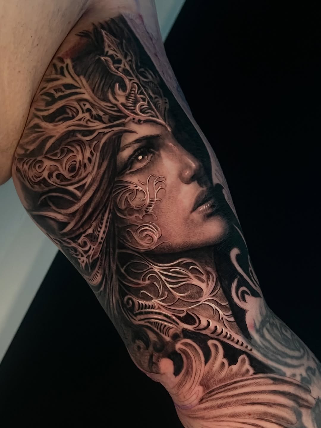 Tattoo by @charles_arizmendy — realism, black_and_grey