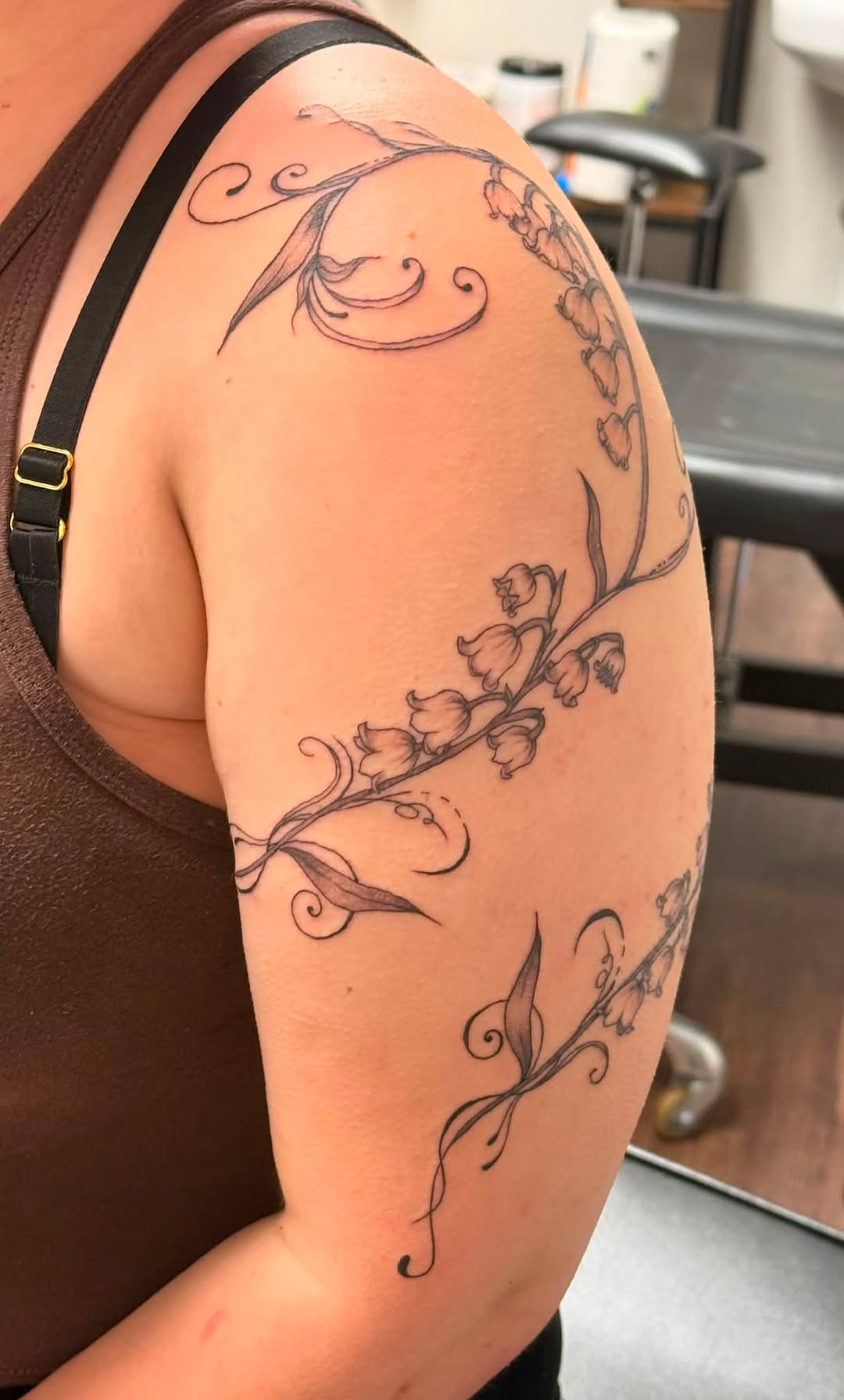 Tattoo by @ink.by.angel89 — fine_line, black_and_grey