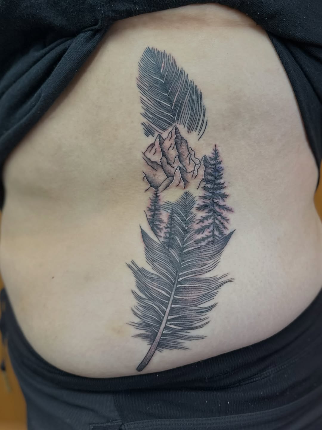 Tattoo by @_readyforink — fine_line, black_and_grey
