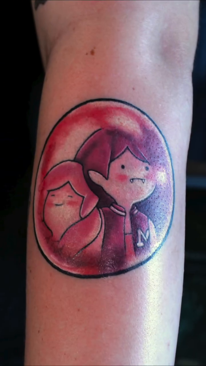 Tattoo by @esteltattoos — anime