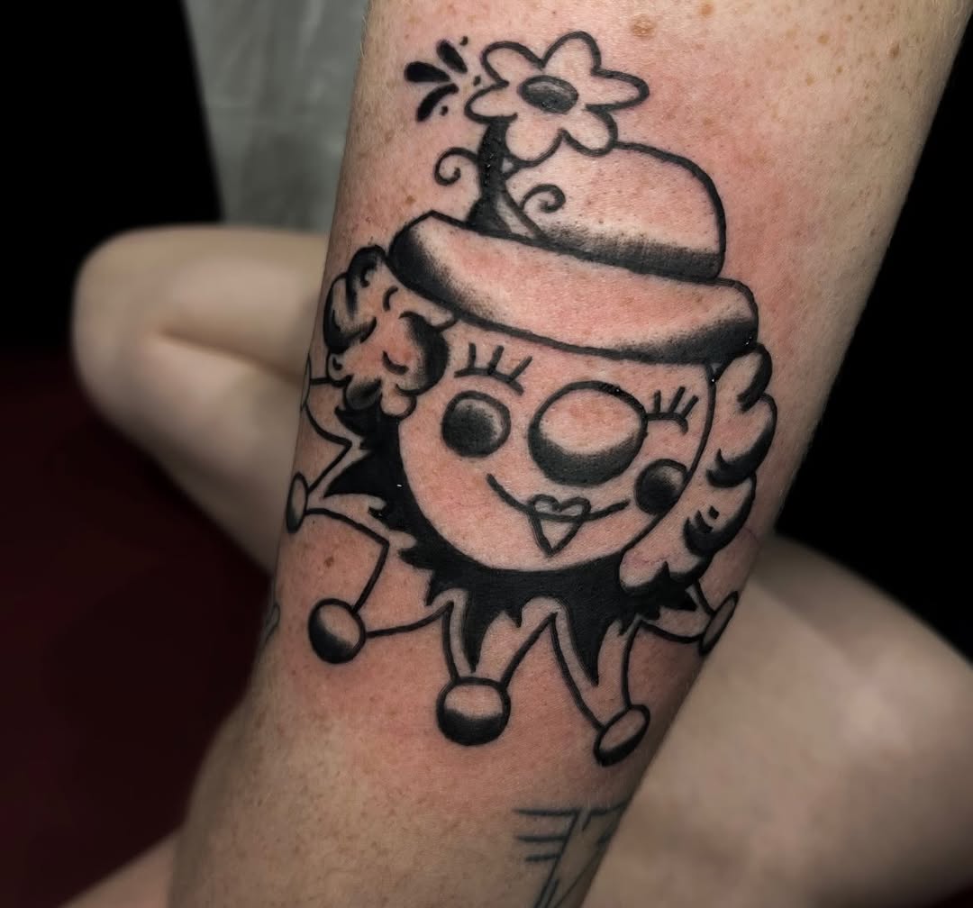 Tattoo by @mia_tatilla — american_traditional, ignorant