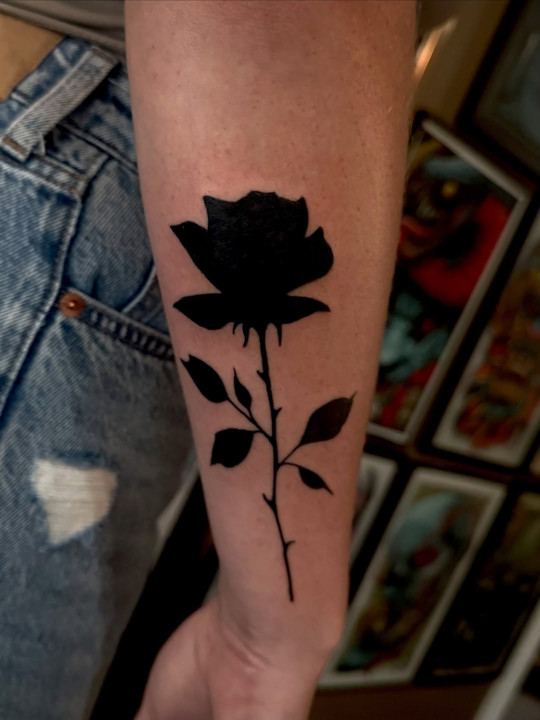 Tattoo work at Nomad Legacy Tattoo Expo 2026