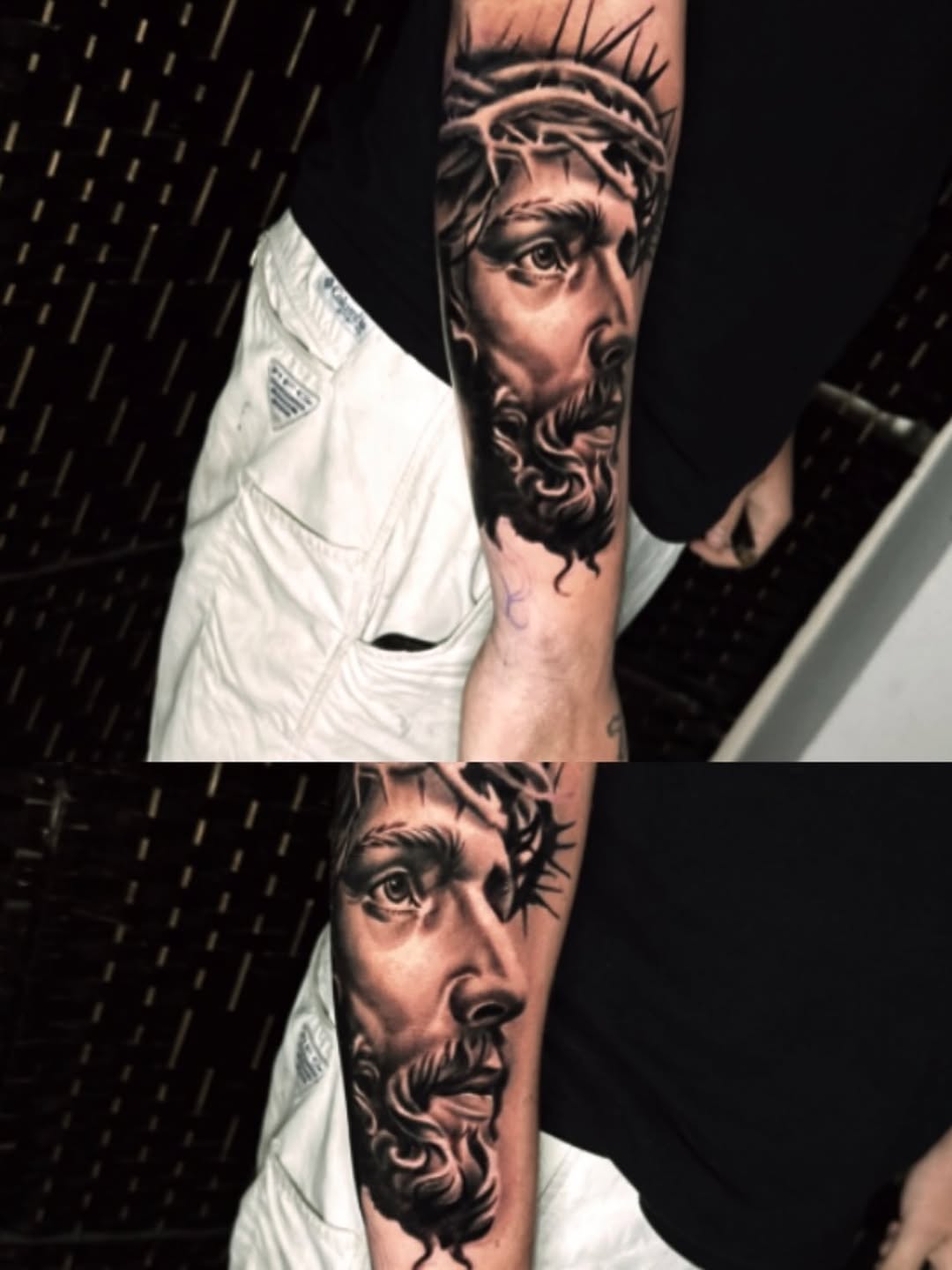 Tattoo by @bretts.ink โ realism, black_and_grey