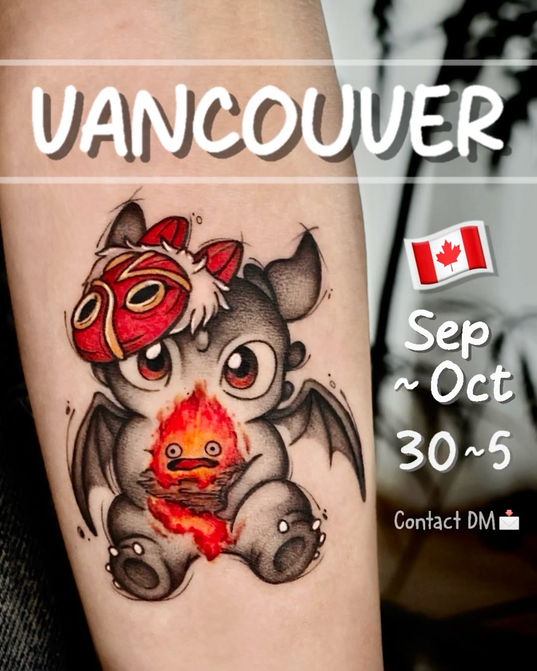 Tattoo by @neonghae_tattoo — anime, new_school