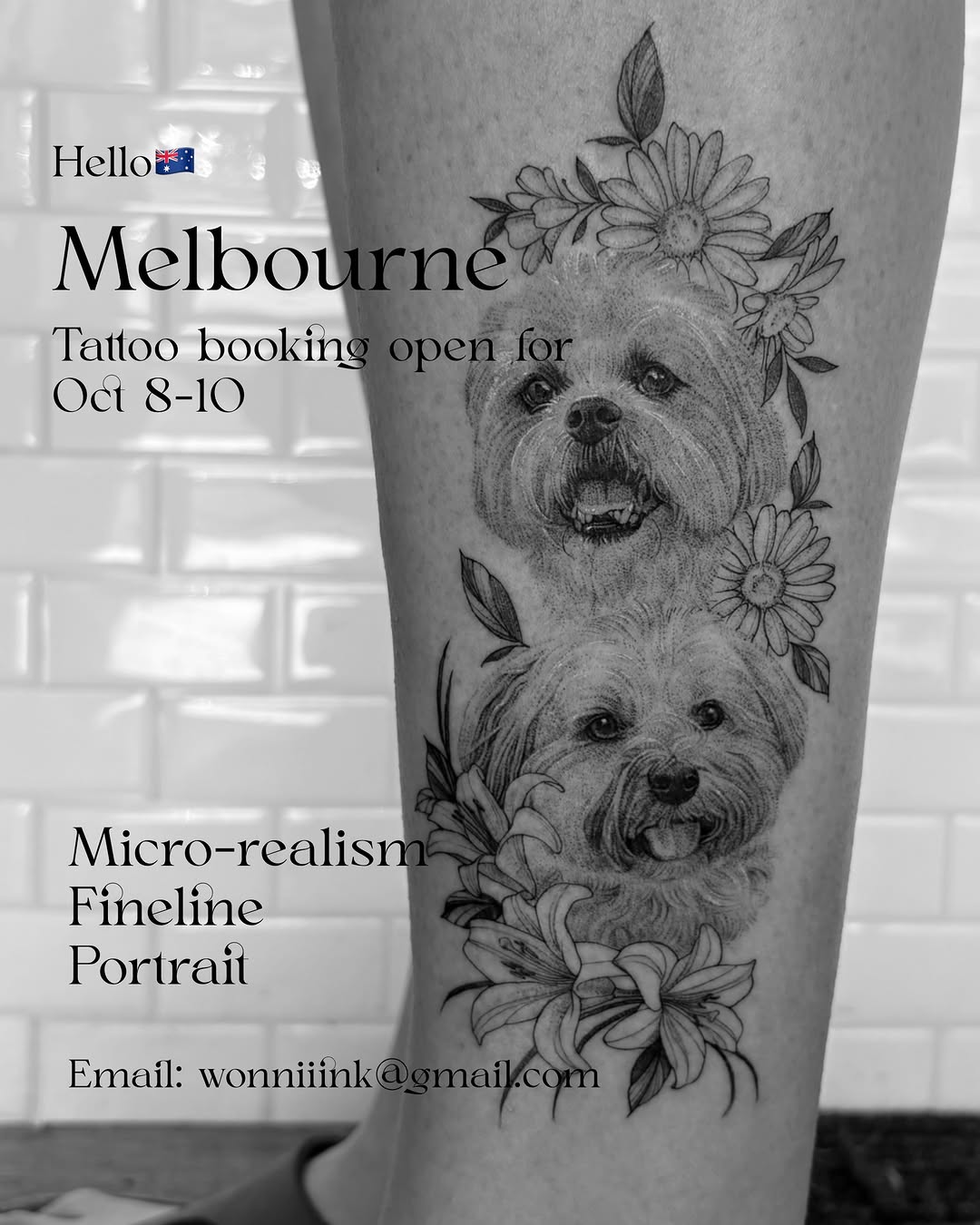 Tattoo by @wonniiink — fine_line, realism