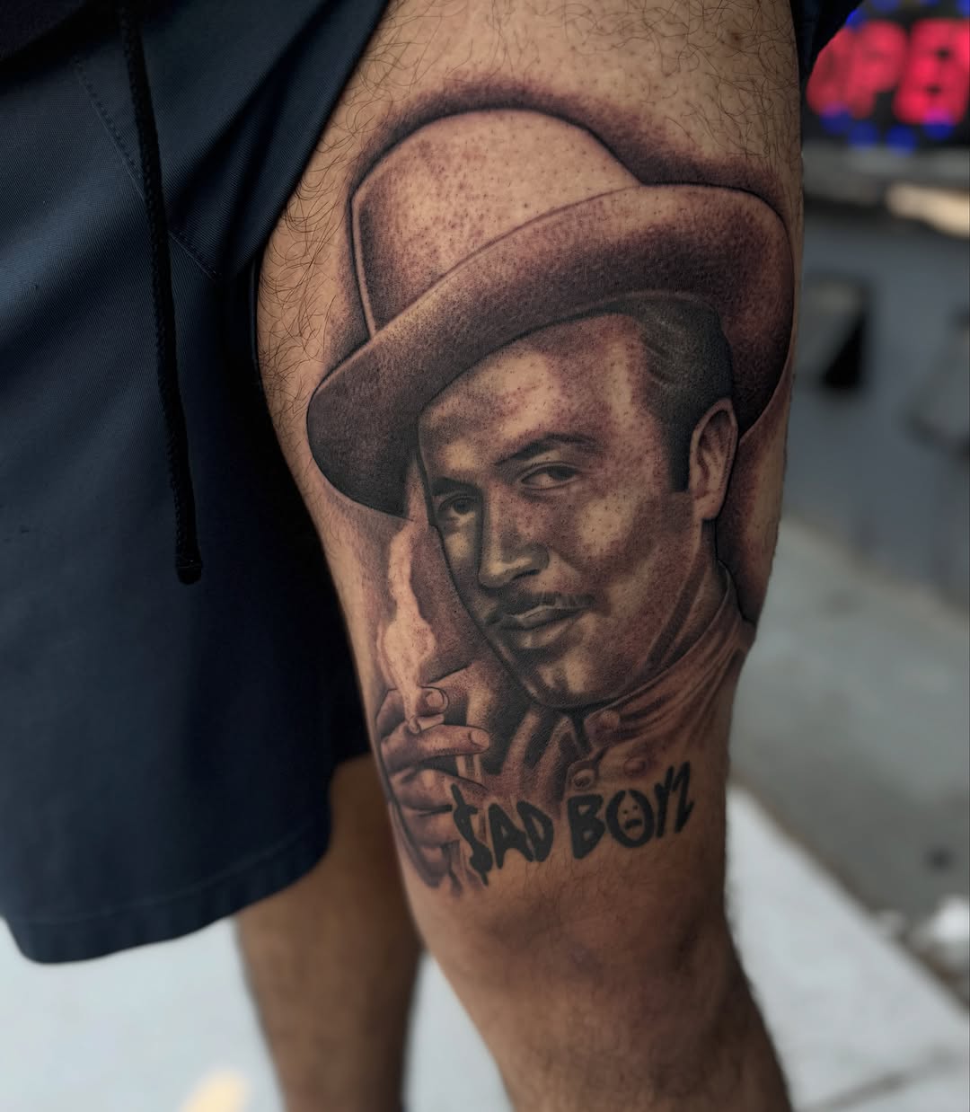 Tattoo by @plata3rl — realism, black_and_grey