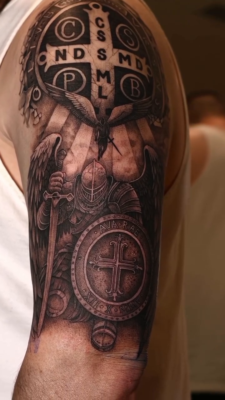 Tattoo by @guritattedyou β dark_realism, black_and_grey