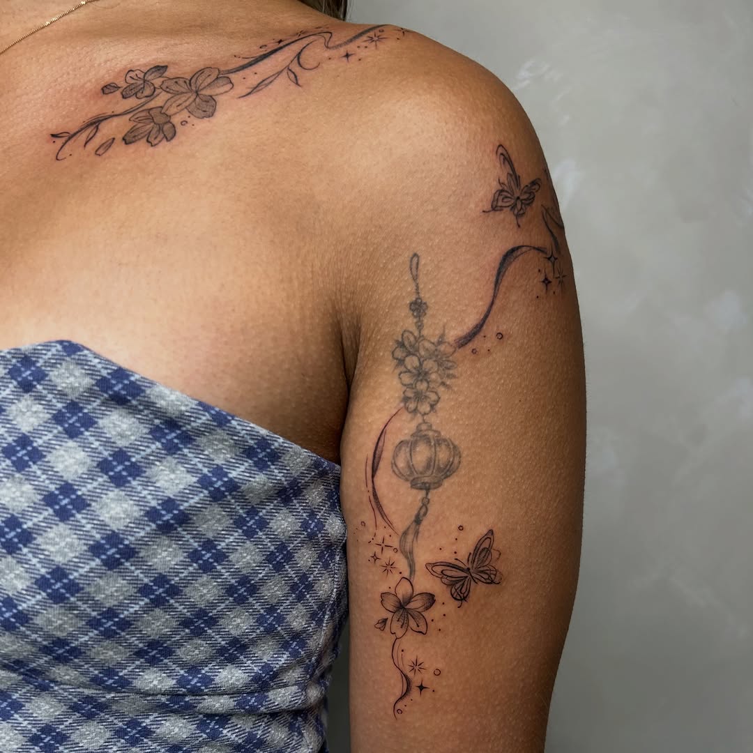 Tattoo by @fineline.tats — fine_line, illustrative