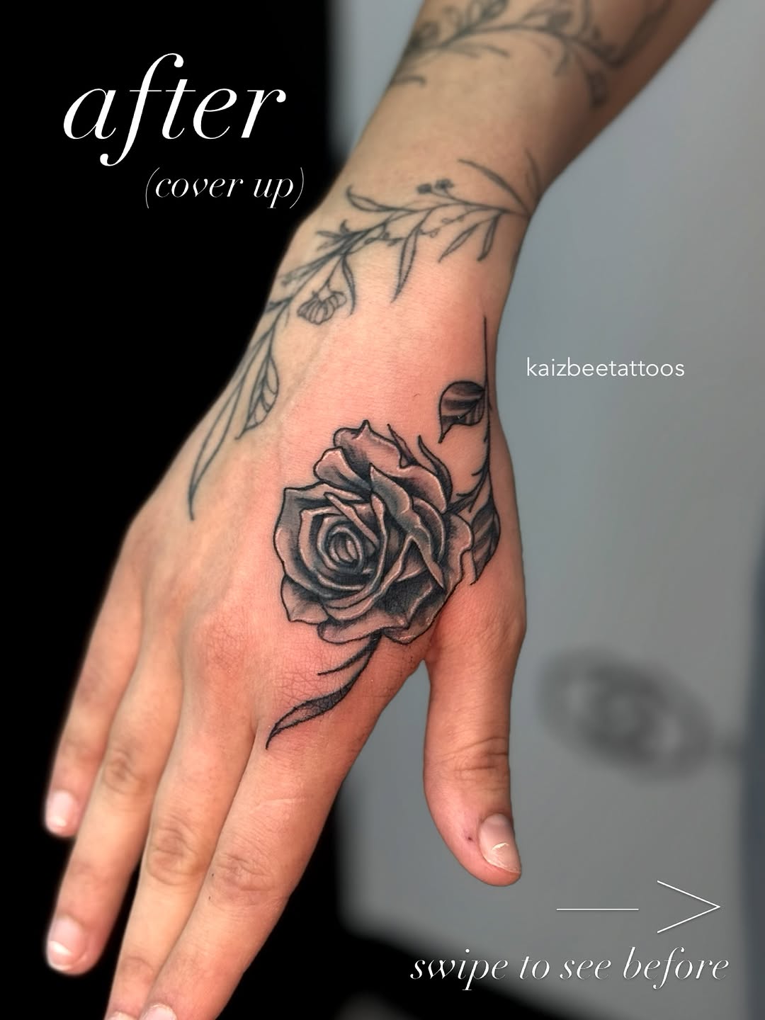 Tattoo by @kaizbeetattoos β black_and_grey, realism