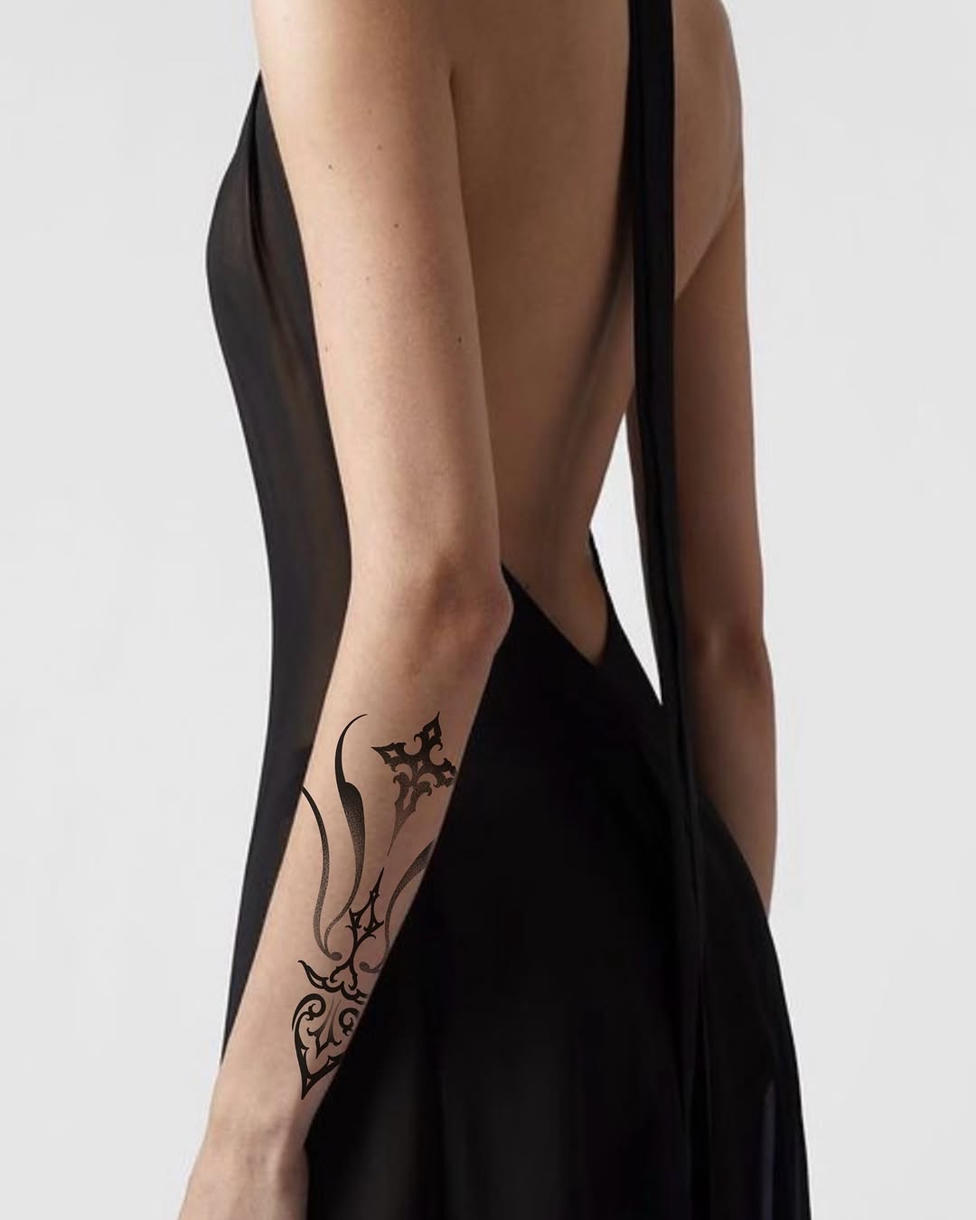 Tattoo by @nyxea.tattoo โ blackwork, ornamental