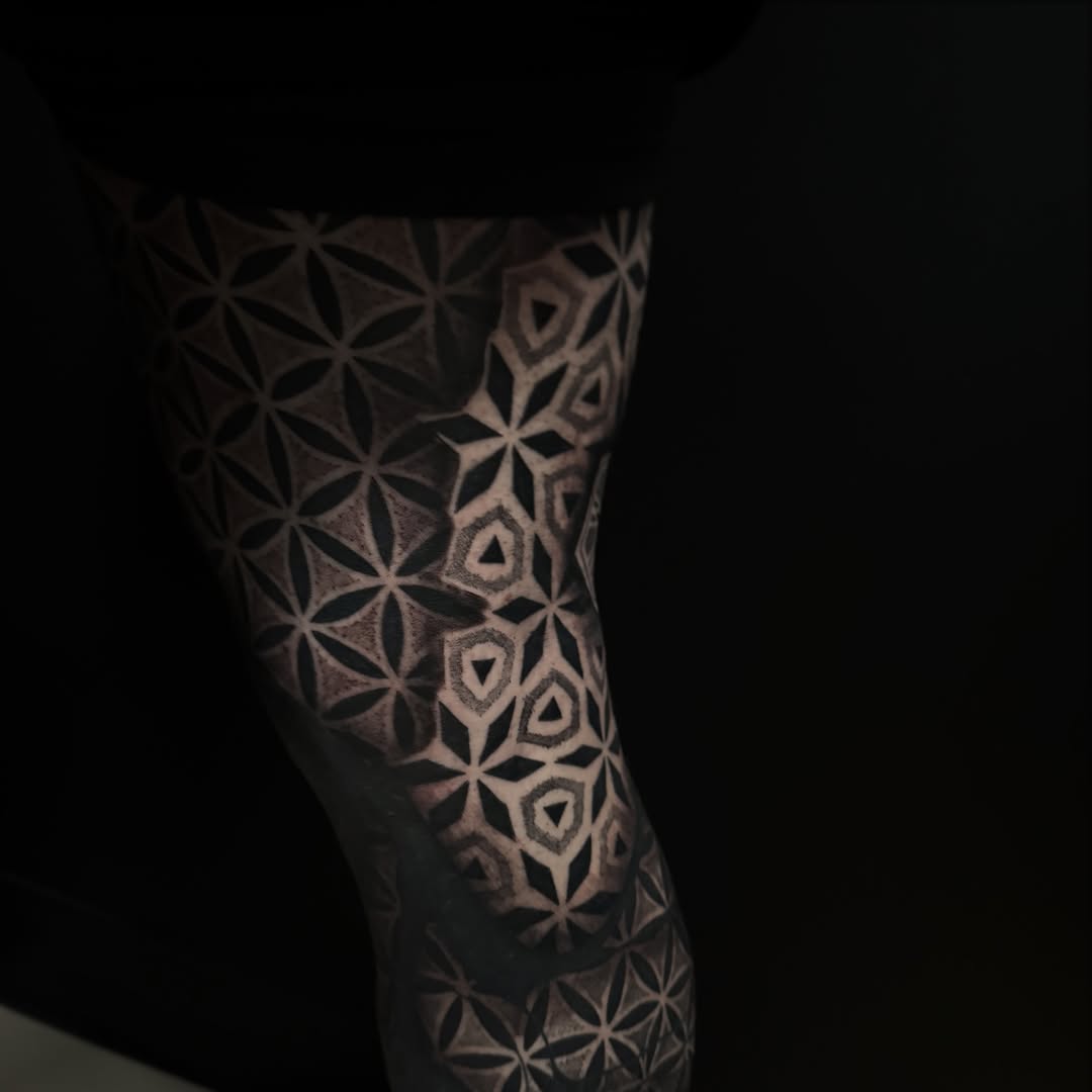 Tattoo by @z.a.r.k_art — geometric, dotwork