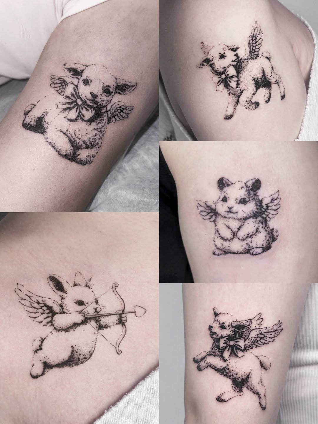 Tattoo by @kayaa.tt — dotwork, fine_line