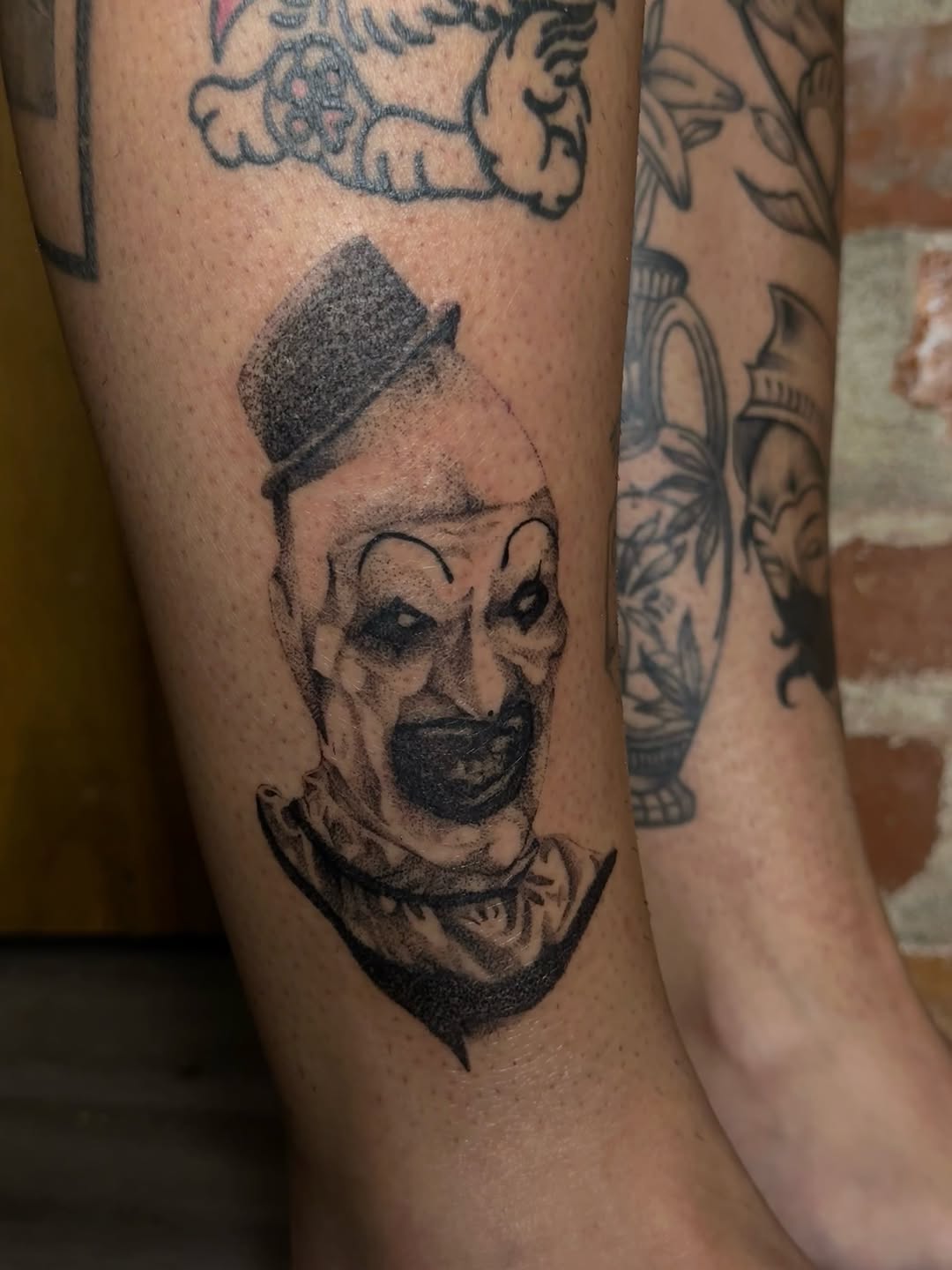 Tattoo by @tattedbytam β realism, black_and_grey