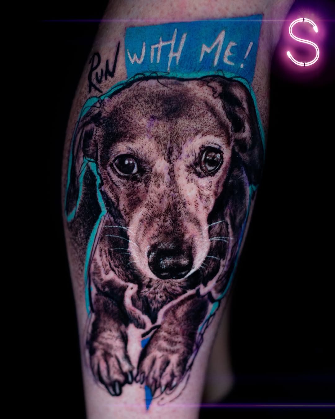 Tattoo by @mrsassy_tattoos — realism, trash_polka