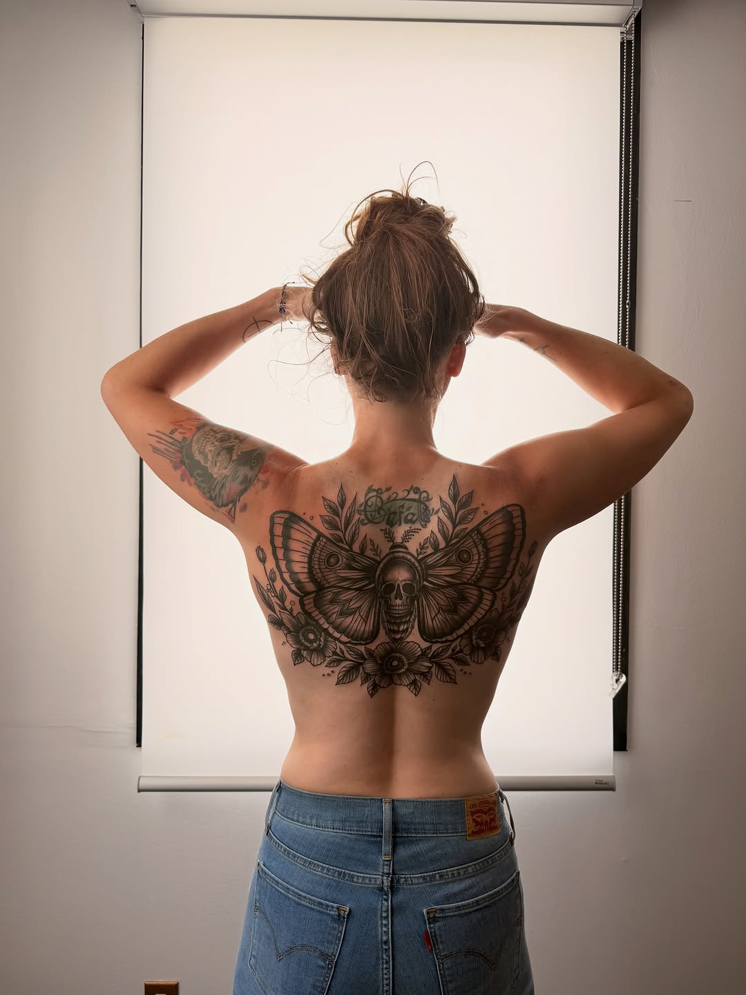 Tattoo by @ravenwrathmore โ black_and_grey, realism