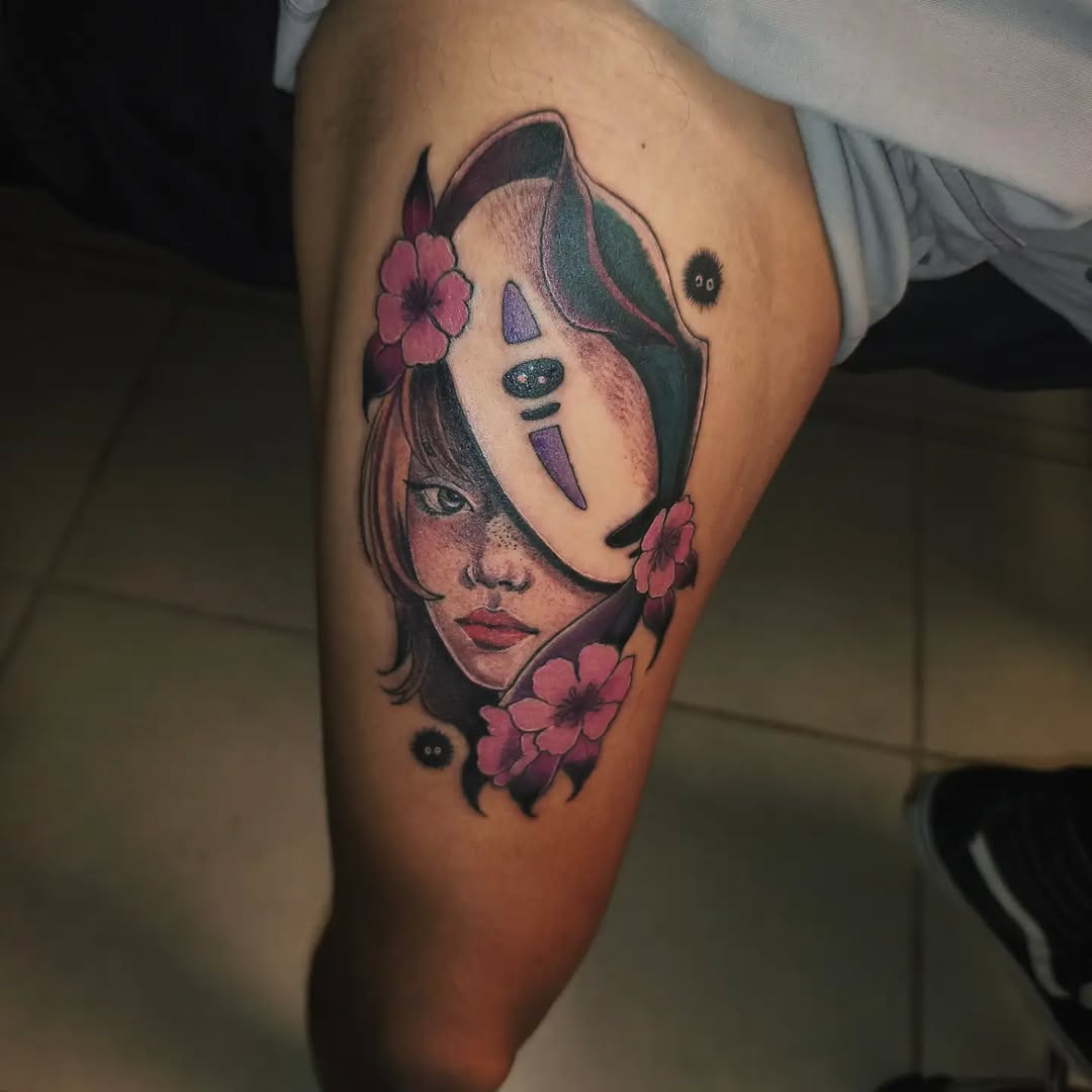 Tattoo by @mello_blue_tatto0 — realism, anime