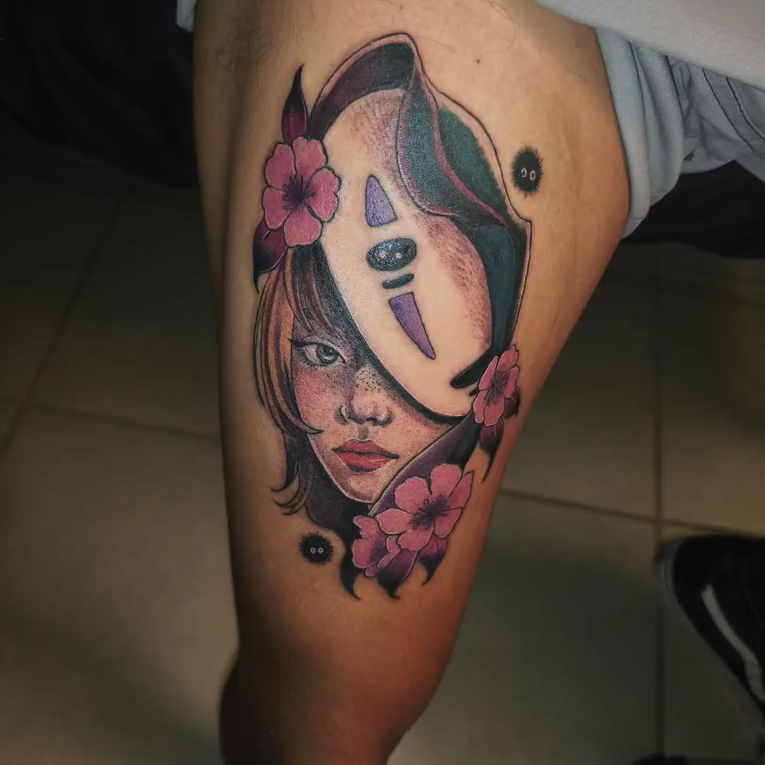 Tattoo by @mello_blue_tatto0 — realism, anime
