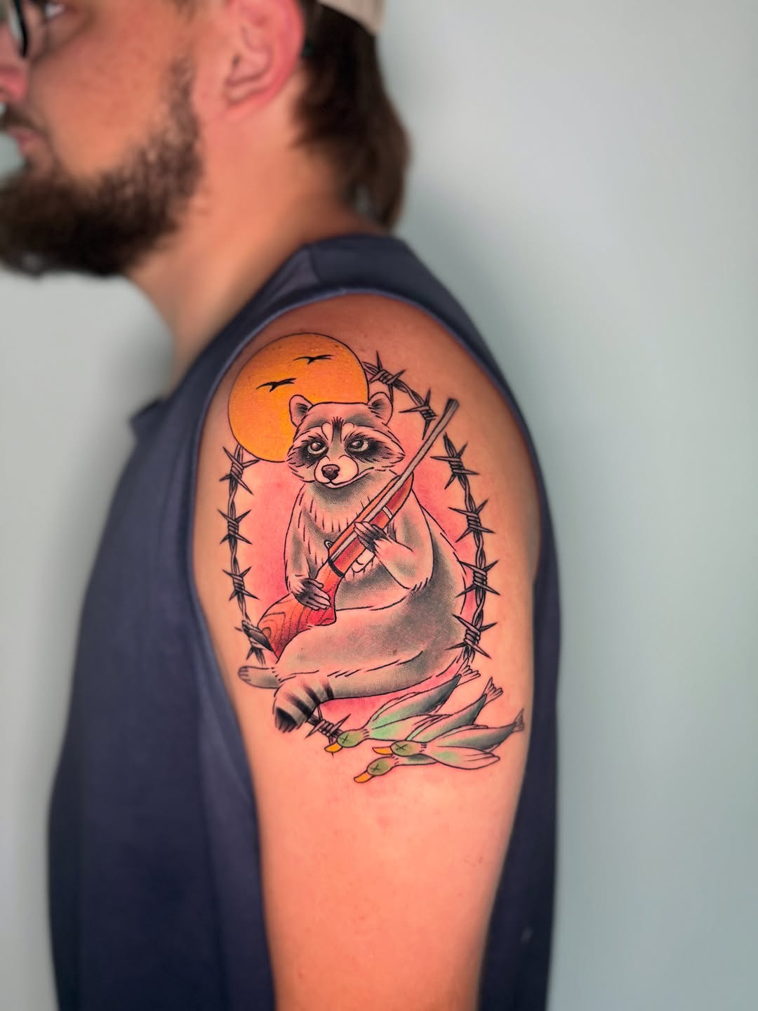 Tattoo by @hailyeahtattoos โ new_school