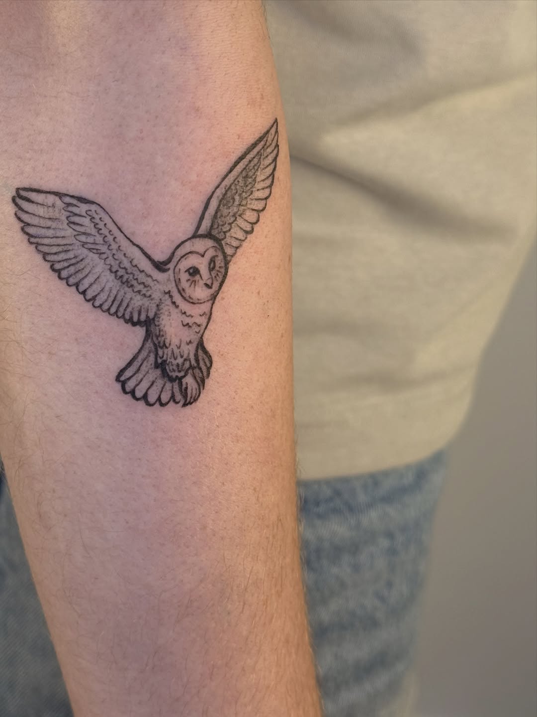 Tattoo by @tattoo.meg — fine_line, black_and_grey