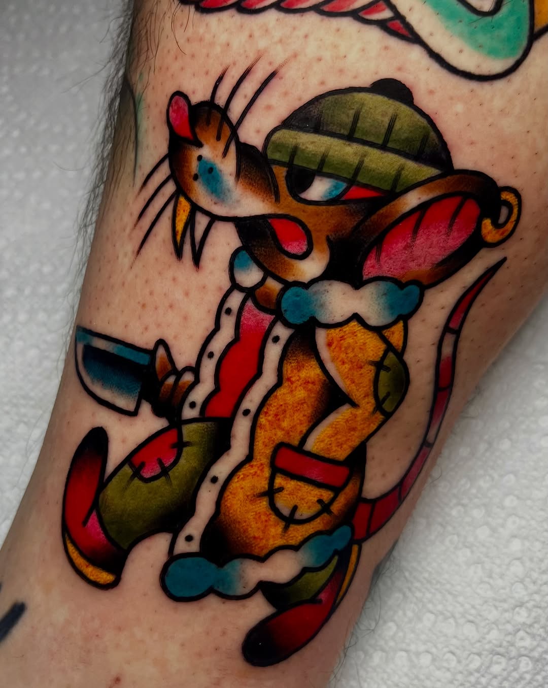 Tattoo by @anchoredaweightattoo — american_traditional