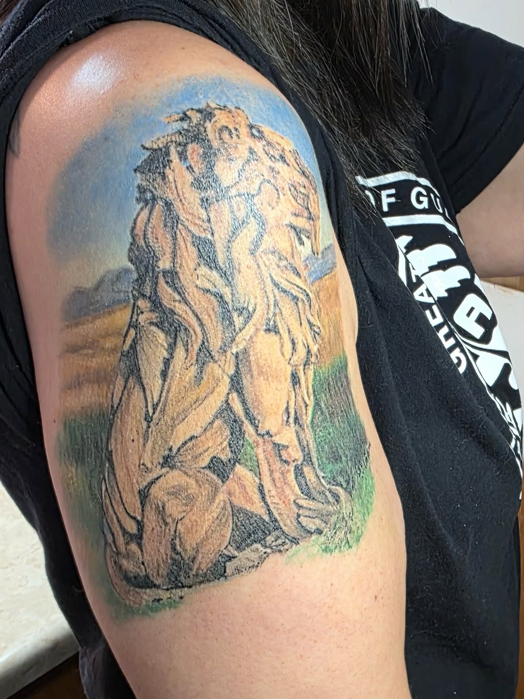 Tattoo by @artofmillion β realism, black_and_grey