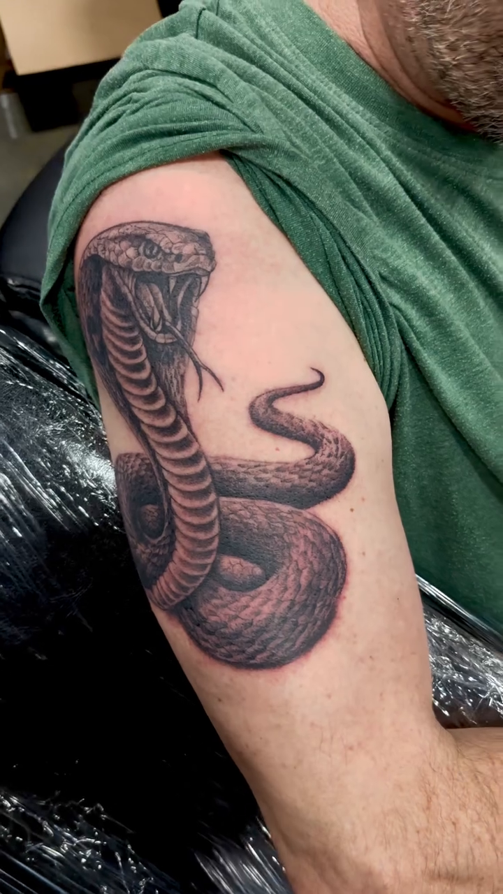 Tattoo by @justanothertattoo — realism, black_and_grey