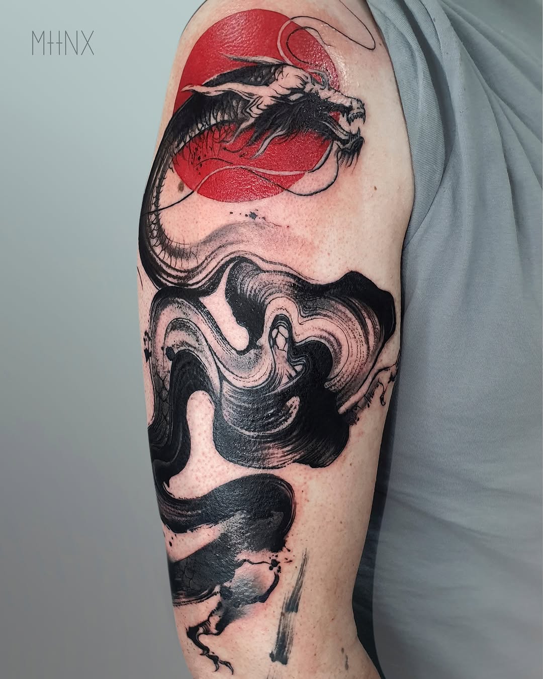 Tattoo by @mattynox — japanese_irezumi, blackwork