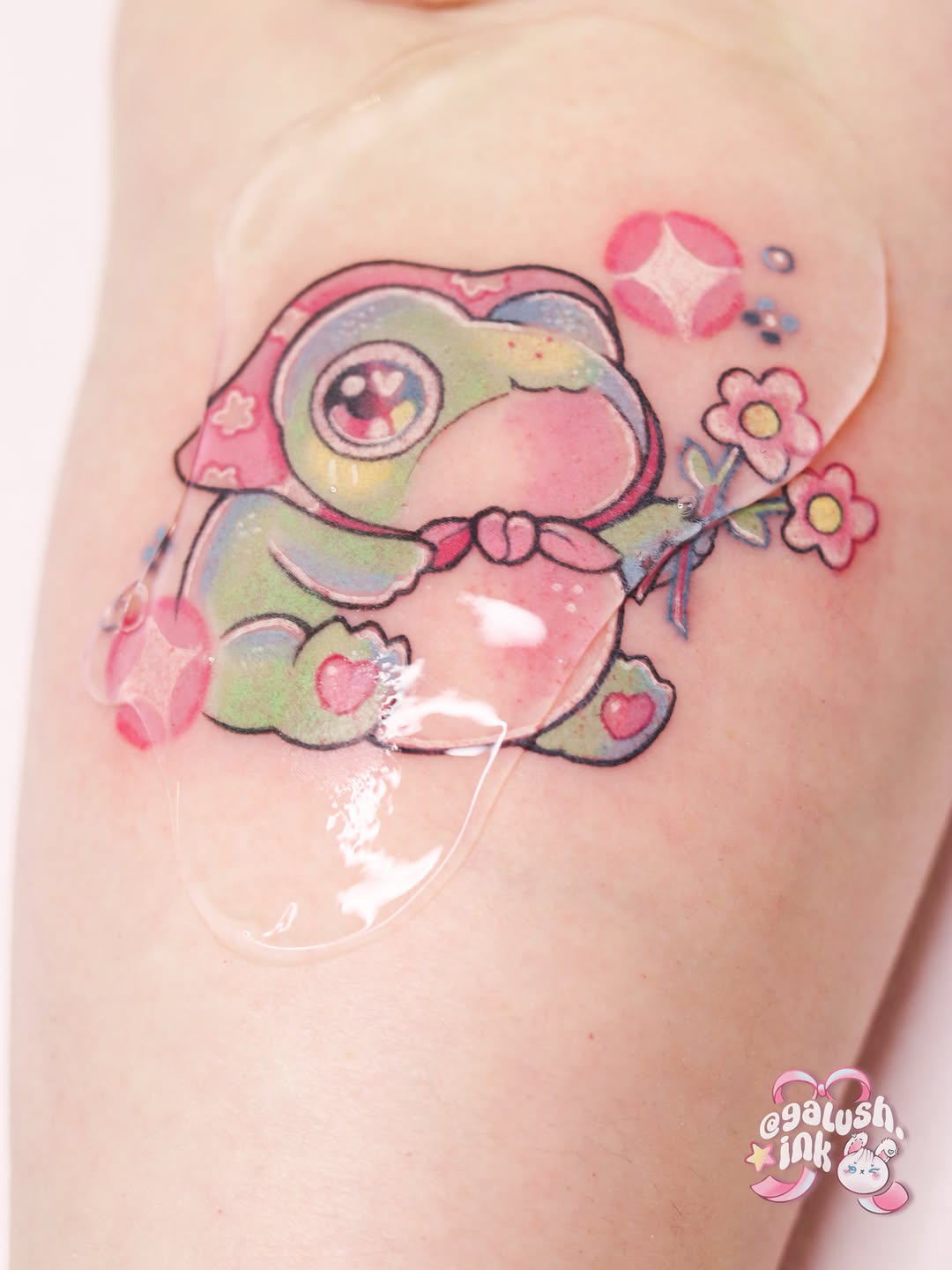 Tattoo by @galush.ink โ new_school, anime