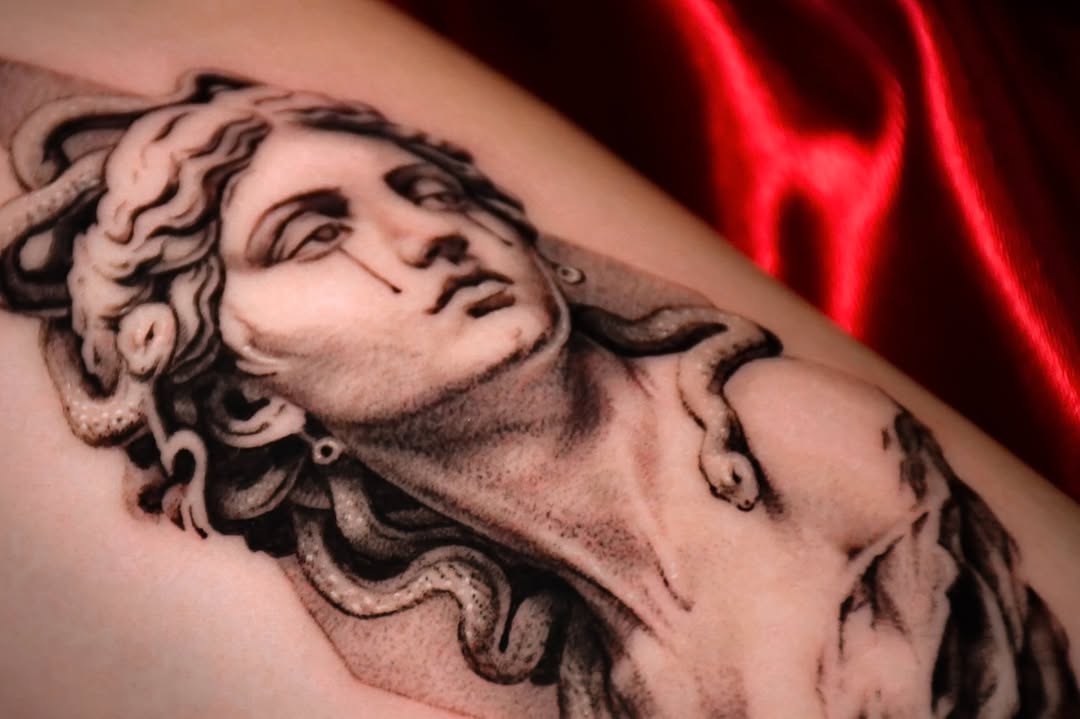 Tattoo by @jf.artistic — realism, black_and_grey
