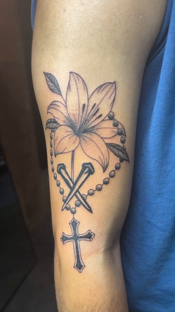 Tattoo by @sloastattoos — black_and_grey, realism