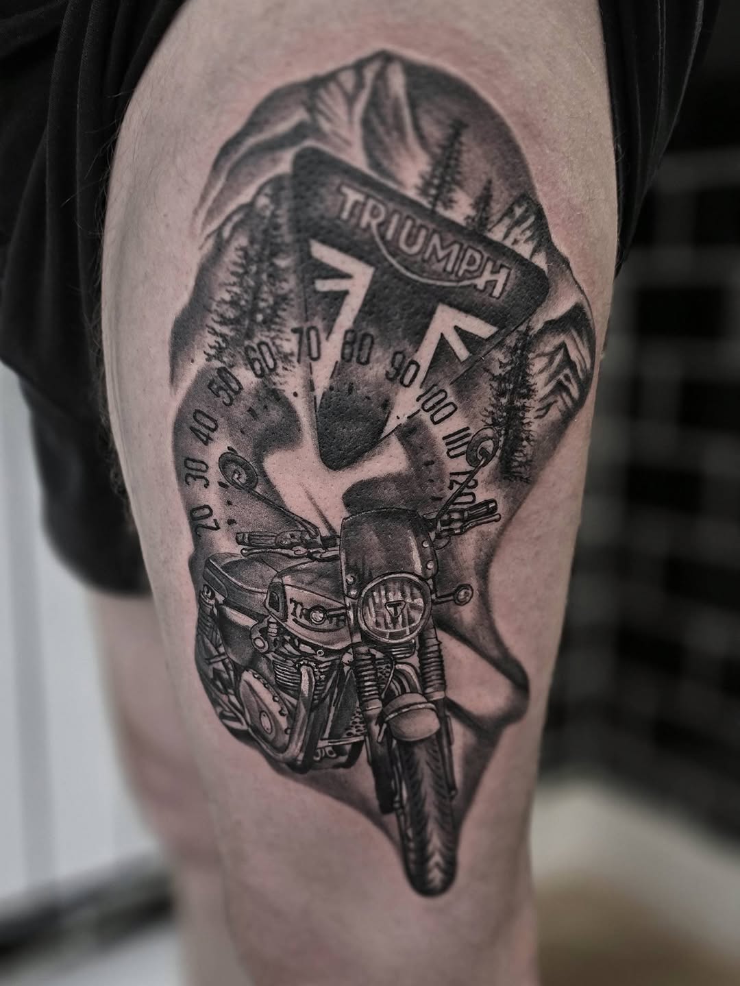 Tattoo by @bn13tattooist — realism, black_and_grey