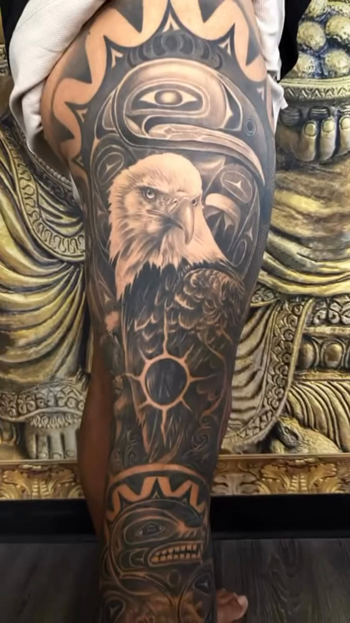 Tattoo by @davenazgul — black_and_grey, realism