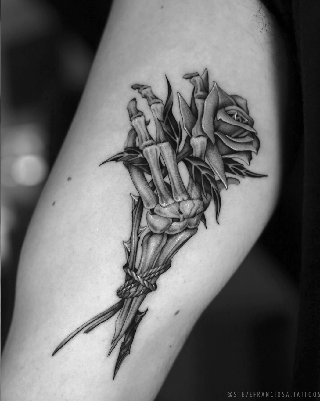 Tattoo by @stevefranciosa.tattoos — realism, black_and_grey