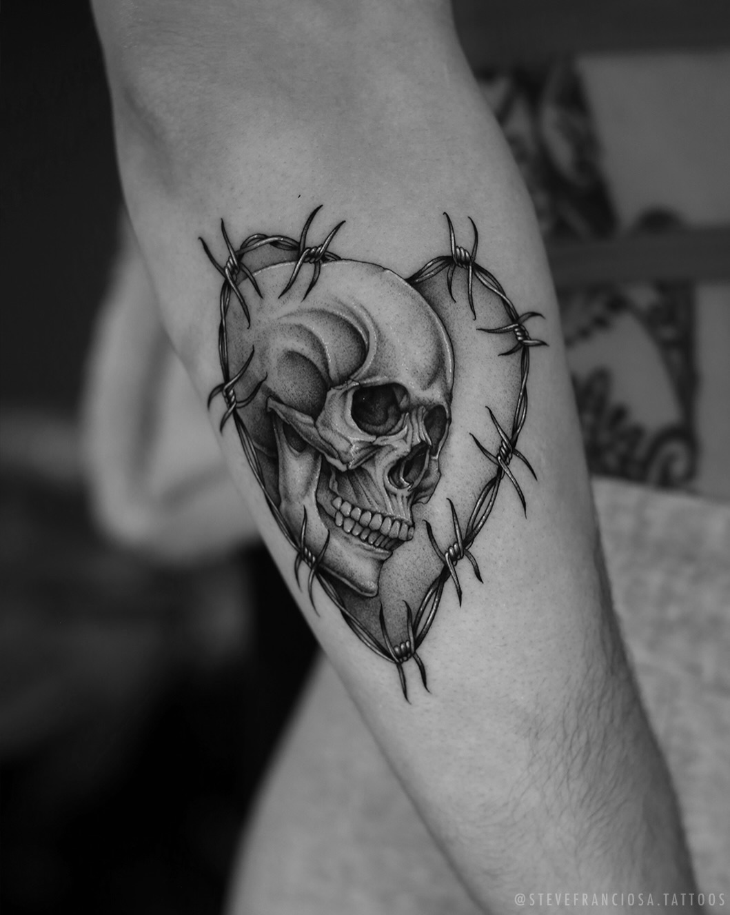 Tattoo by @stevefranciosa.tattoos — black_and_grey, realism