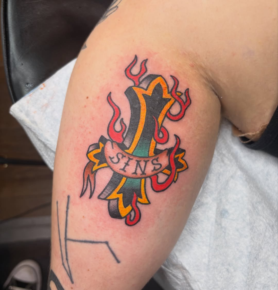 Tattoo by @mike.does.tattoos — american_traditional