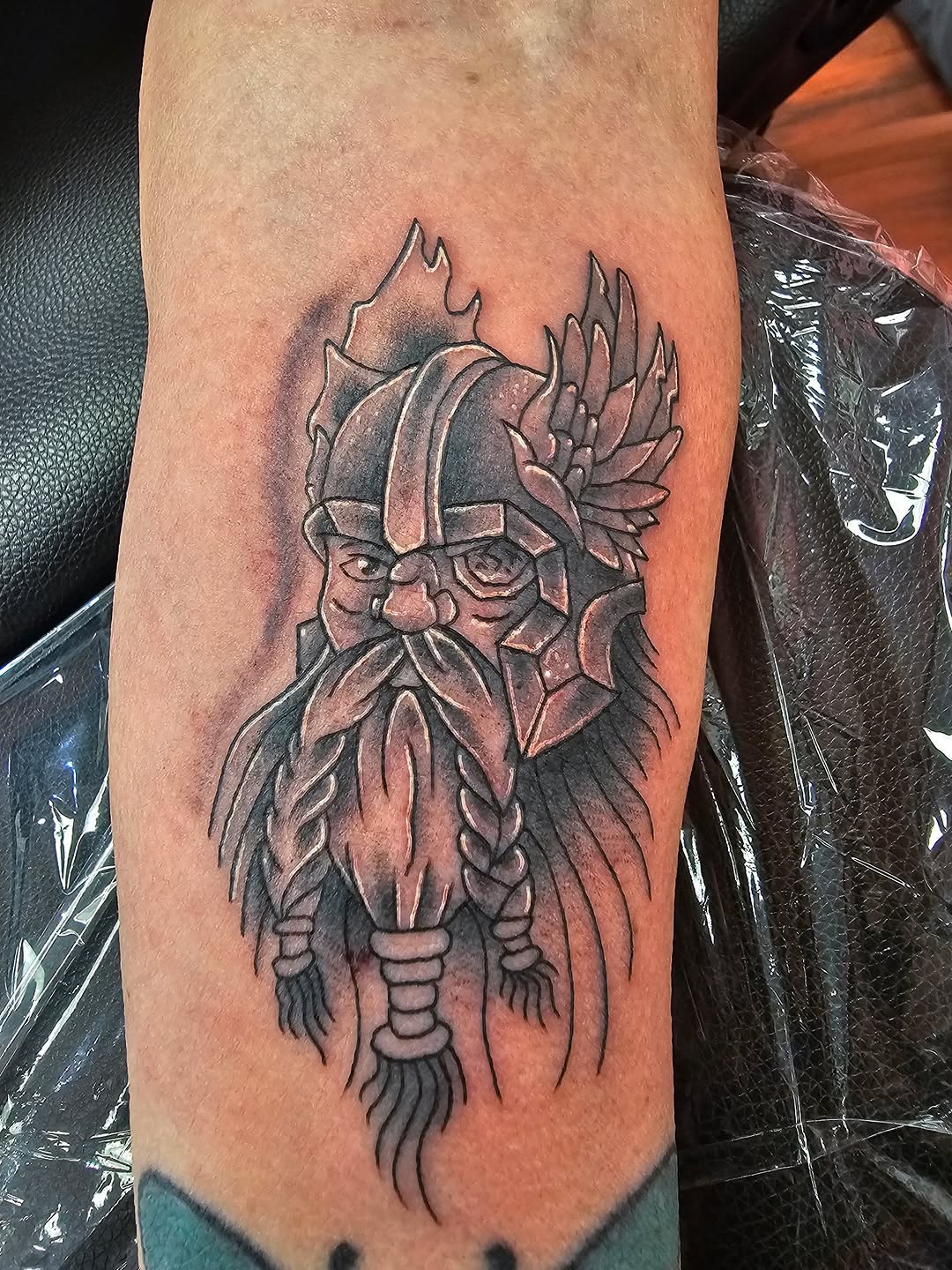 Tattoo by @evandobetattooin — black_and_grey, realism