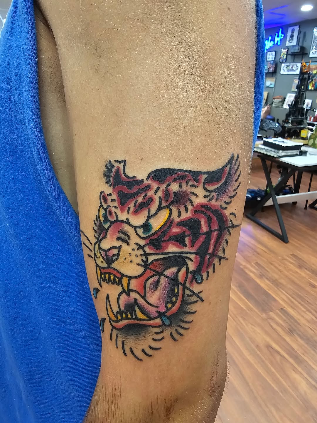 Tattoo by @evandobetattooin — american_traditional