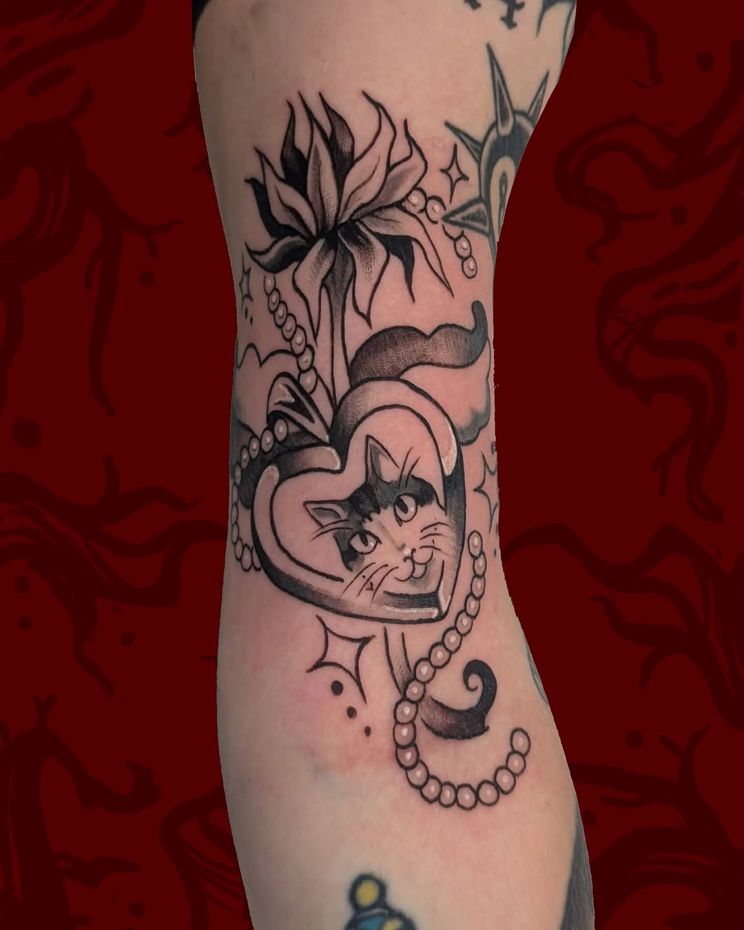 Tattoo by @folkfigment — american_traditional, black_and_grey