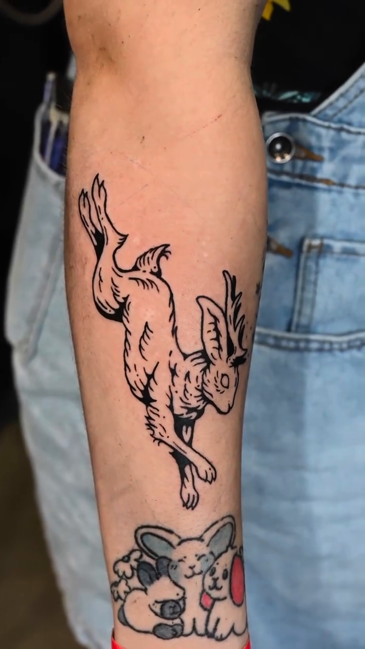Tattoo by @zolatattoos — illustrative, blackwork