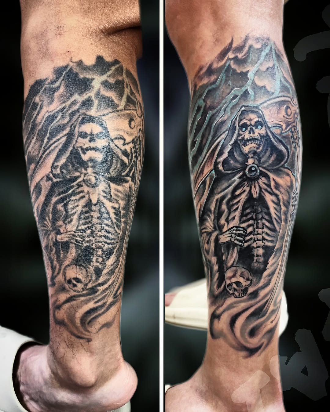 Tattoo by @tribe_tattoo — black_and_grey, realism