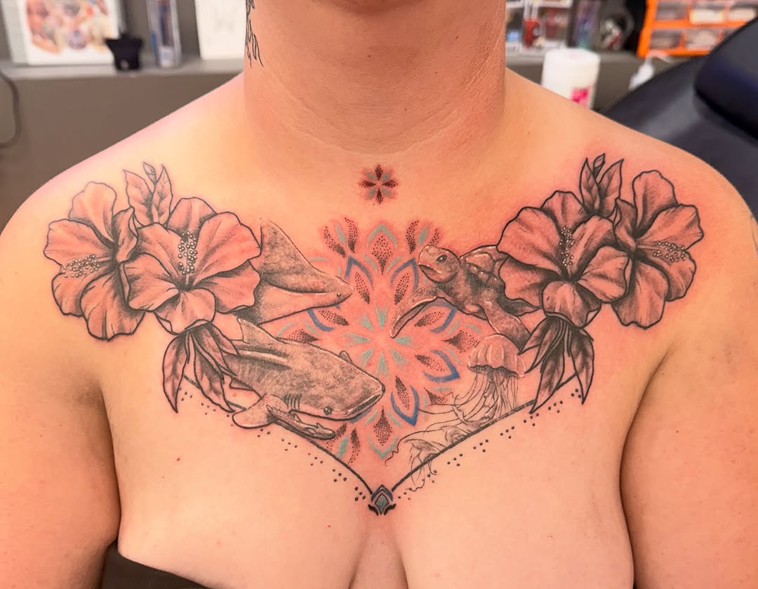 Tattoo by @vibe.ink90 โ realism, dotwork
