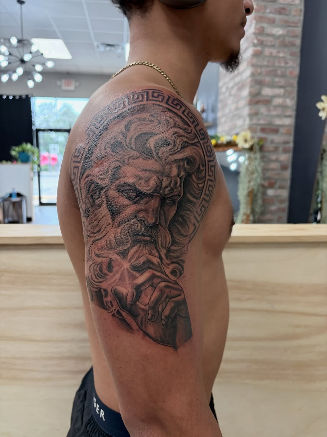 Tattoo by @themooreclan77 — realism, black_and_grey